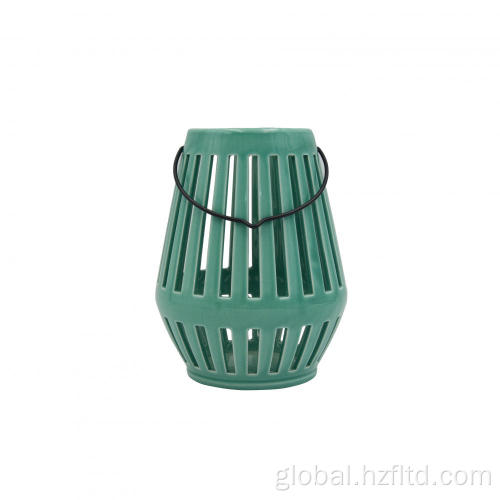 Candle Holder Green Ceramic Candle Holder Manufactory